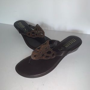 Italian Shoemakers Brown Sandals